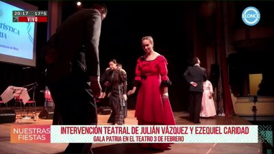 Gala Patria por el 216&ordm; aniversario de la Revoluci&oacute;n de Mayo en el teatro 3 de Febrero